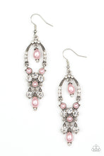 Load image into Gallery viewer, Back In The Spotlight - Pink Earrings - Sabrina&#39;s Bling Collection