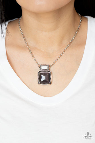 Ethereally Elemental - Silver Necklace - Sabrina's Bling Collection