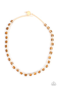 Highland Hustler - Brown Urban Necklace - Sabrina's Bling Collection