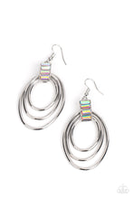 Load image into Gallery viewer, Intergalactic Glamour - Multi Iridescent Rhinestone Earrings - Sabrina&#39;s Bling Collection