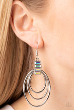 Load image into Gallery viewer, Intergalactic Glamour - Multi Iridescent Rhinestone Earrings - Sabrina&#39;s Bling Collection