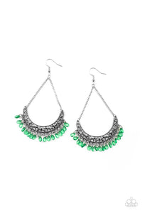 Orchard Odyssey - Green Earrings - Sabrina's Bling Collection
