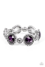 Load image into Gallery viewer, Palace Property - Purple Rhinestone Bracelet - Sabrinas Bling Collection