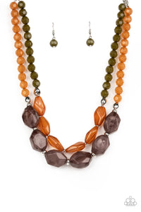 Tropical Trove - Multi Necklace - Sabrina's Bling Collection