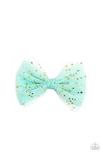 Load image into Gallery viewer, Twinkly Tulle - Green Hair Clip - Sabrina&#39;s Bling Collection