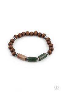 ZEN Most Wanted - Brown Bracelet - Sabrina's Bling Collection