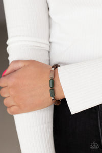 ZEN Most Wanted - Brown Bracelet - Sabrina's Bling Collection