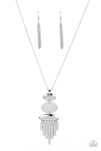 Load image into Gallery viewer, After the ARTIFACT - Silver Hammered Necklace - Sabrinas Bling Collection