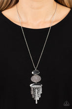 Load image into Gallery viewer, After the ARTIFACT - Silver Hammered Necklace - Sabrinas Bling Collection