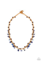 Load image into Gallery viewer, Canyon Voyage - Blue Necklace - Sabrina&#39;s Bling Collection