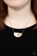 Load image into Gallery viewer, Cool, PALM, and Collected - Gold Choker Necklace - Sabrina&#39;s Bling Collection