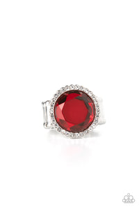 Crown Culture - Red Ring - Sabrina's Bling Collection