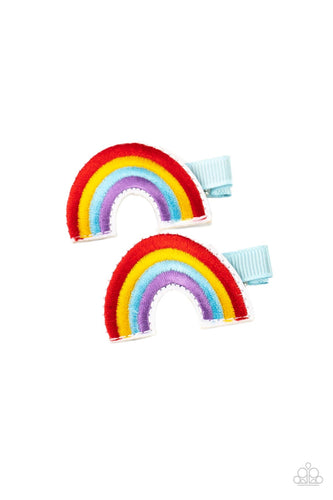 Follow Your Rainbow - Multi Hair Clips - Sabrina's Bling Collection