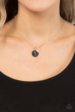 Load image into Gallery viewer, Moon Magic - Black Necklace - Sabrina&#39;s Bling Collection