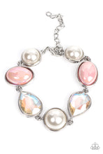 Load image into Gallery viewer, Nostalgically Nautical - Pink Iridescent Bracelet - Sabrina&#39;s Bling Collection