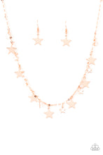 Load image into Gallery viewer, Starry Shindig - Copper Necklace - Sabrina&#39;s Bling Collection