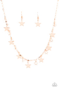 Starry Shindig - Copper Necklace - Sabrina's Bling Collection