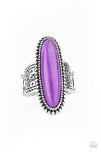 Ultra Luminary - Purple Ring - Sabrina's Bling Collection