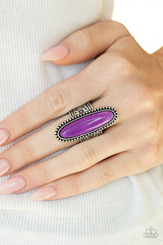 Ultra Luminary - Purple Ring - Sabrina's Bling Collection