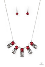 Load image into Gallery viewer, Celestial Royal - Red Necklace - Sabrina&#39;s Bling Collection