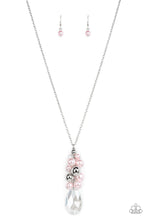 Load image into Gallery viewer, Drip Drop Dazzle - Pink Necklace - Sabrina&#39;s Bling Collection