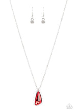 Load image into Gallery viewer, Envious Extravagance - Red &amp; White Rhinestone Necklace - Sabrina&#39;s Bling Collection