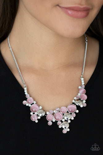 Fairytale Affair - Pink Necklace - Sabrina's Bling Collection