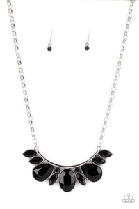 Never SLAY Never - Black Necklace - Sabrina's Bling Collection