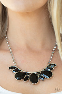 Never SLAY Never - Black Necklace - Sabrina's Bling Collection