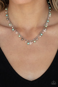 Pearl Essence - Multi Pastel Pearl Necklace - Sabrina's Bling Collection