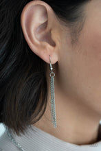 Load image into Gallery viewer, So Mod - Silver Earrings - Sabrina&#39;s Bling Collection