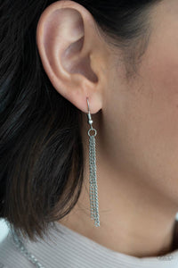 So Mod - Silver Earrings - Sabrina's Bling Collection