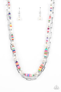 Tidal Trendsetter - Multi Necklace - Sabrina's Bling Collection