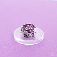 Load image into Gallery viewer, Amplified Aztec - Purple Plum Ring - Sabrina&#39;s Bling Collection