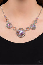 Load image into Gallery viewer, Cosmic Cosmos - Purple Iridescent Necklace - Sabrina&#39;s Bling Collection