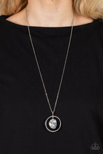 Load image into Gallery viewer, Hands-Down Dazzling - Silver Iridescent Necklace - Sabrina&#39;s Bling Collection