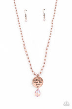 Load image into Gallery viewer, Priceless Plan - Copper Spiritual Necklace - Sabrinas Bling Collection