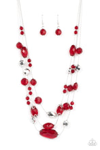 Load image into Gallery viewer, Prismatic Pose - Red Necklace - Sabrina&#39;s Bling Collection