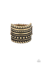 Load image into Gallery viewer, Stacked Odds - Brass Ring - Sabrina&#39;s Bling Collection