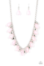 Load image into Gallery viewer, Summertime Tryst - Pink Teardrop Necklace - Sabrinas Bling Collection