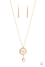 Load image into Gallery viewer, Cretian Crest - Gold Sun Lanyard Necklace - Sabrina&#39;s Bling Collection