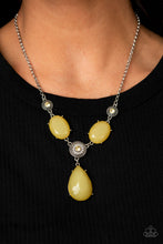 Load image into Gallery viewer, Heirloom Hideaway - Yellow Necklace - Sabrina&#39;s Bling Collection