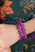 Load image into Gallery viewer, High Tide Hammock - Purple Bracelet - Sabrinas Bling Collection