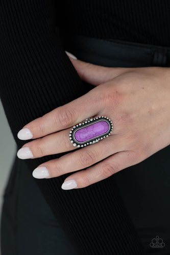 Sedona Scene - Purple Ring - Sabrina's Bling Collection