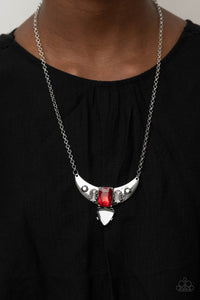 You the TALISMAN! - Red Necklace - Sabrina's Bling Collection