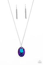 Load image into Gallery viewer, Celestial Essence - Blue Iridescent Necklace - Sabrinas Bling Collection