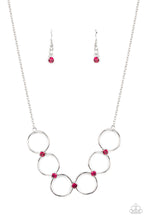 Load image into Gallery viewer, Regal Society - Pink Necklace - Sabrina&#39;s Bling Collection