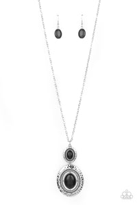 Southern Opera - Black Necklace - Sabrina's Bling Collection