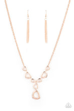 Load image into Gallery viewer, So Mod - Rose Gold Necklace - Sabrina&#39;s Bling Collection