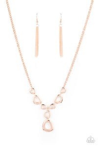 So Mod - Rose Gold Necklace - Sabrina's Bling Collection